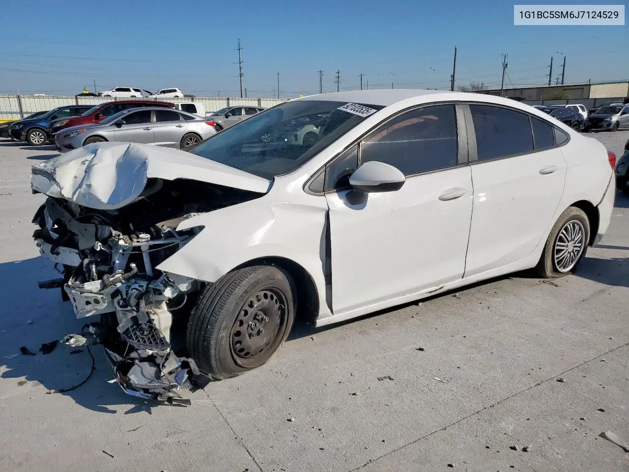 1G1BC5SM6J7124529 2018 Chevrolet Cruze Ls