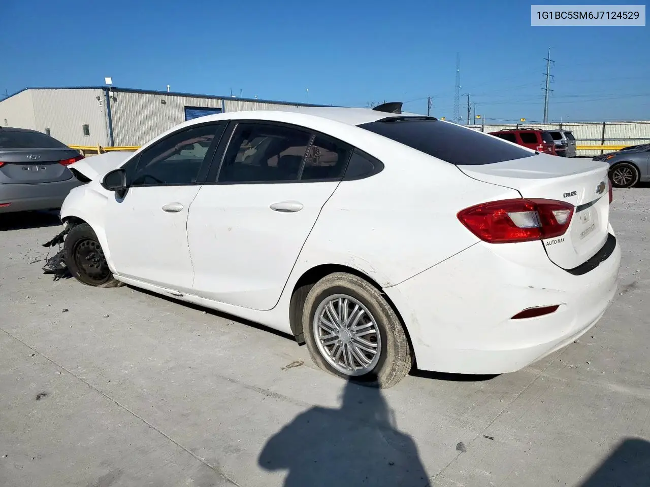 1G1BC5SM6J7124529 2018 Chevrolet Cruze Ls