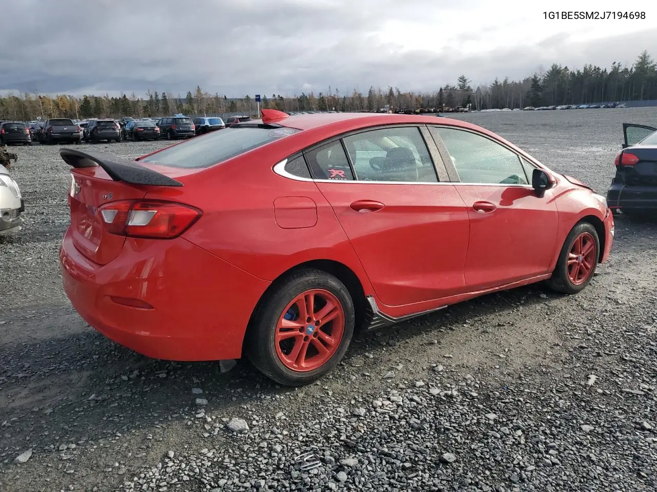 1G1BE5SM2J7194698 2018 Chevrolet Cruze Lt