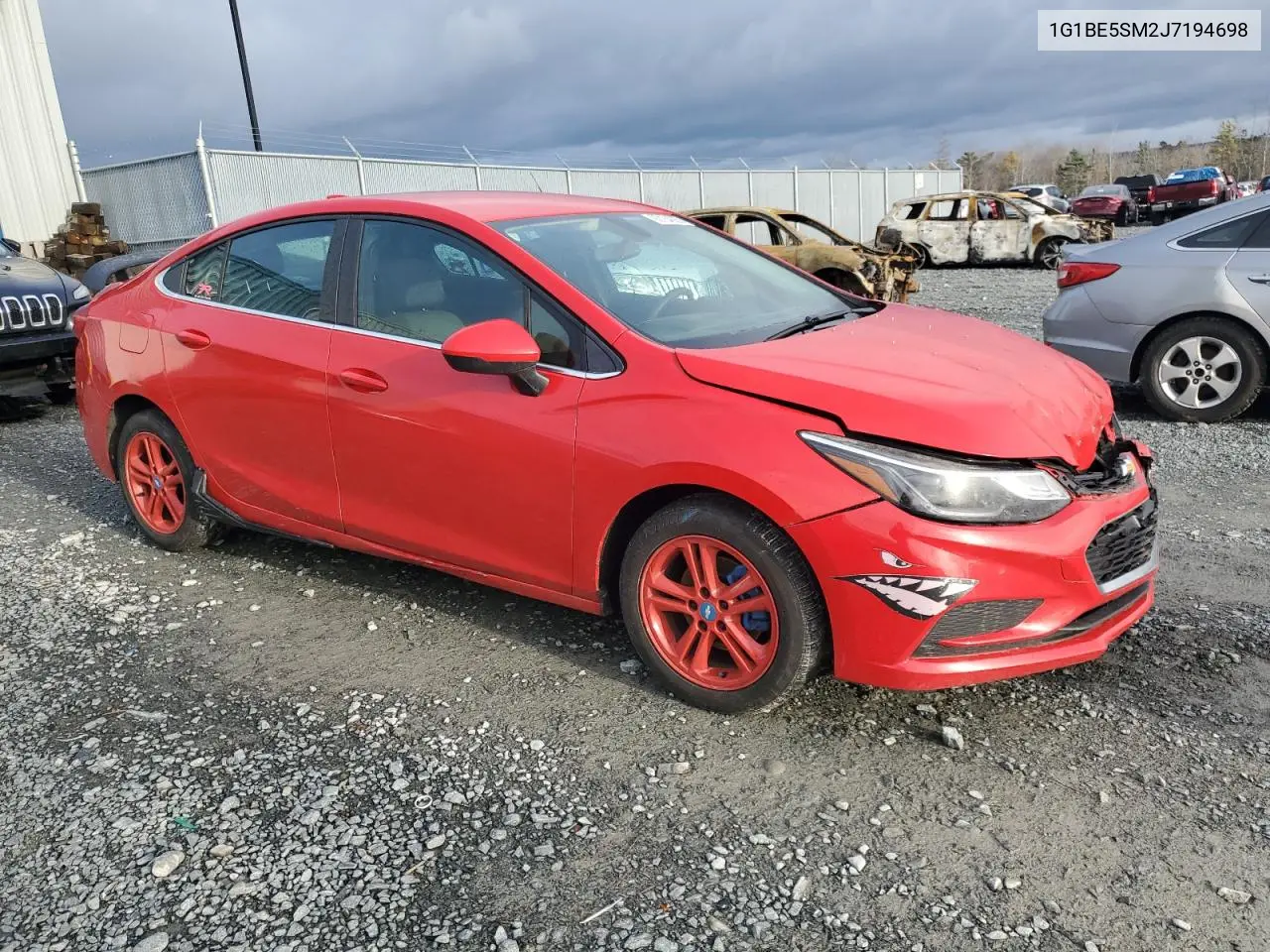 1G1BE5SM2J7194698 2018 Chevrolet Cruze Lt
