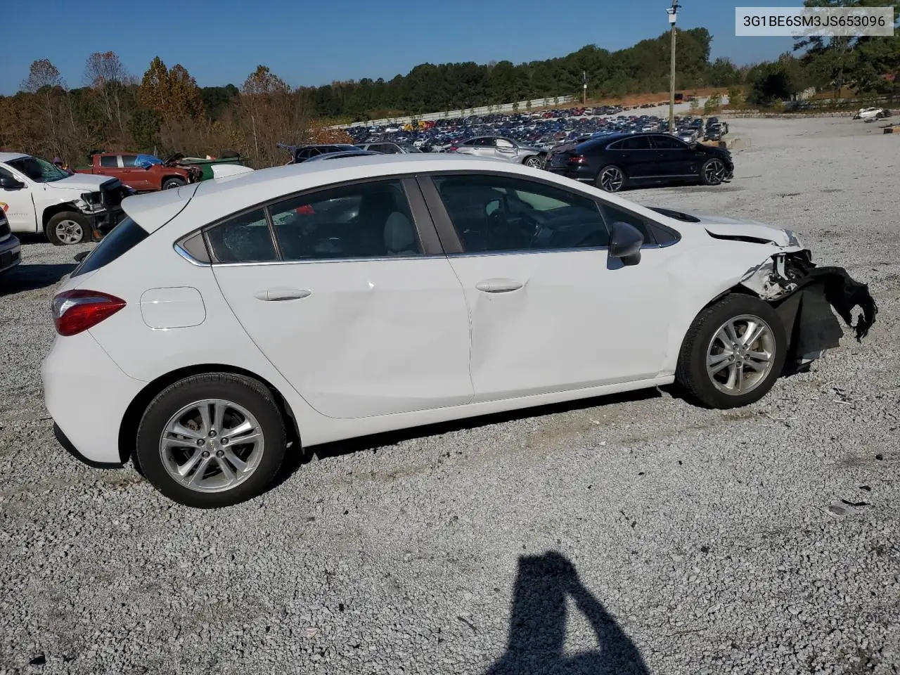 3G1BE6SM3JS653096 2018 Chevrolet Cruze Lt