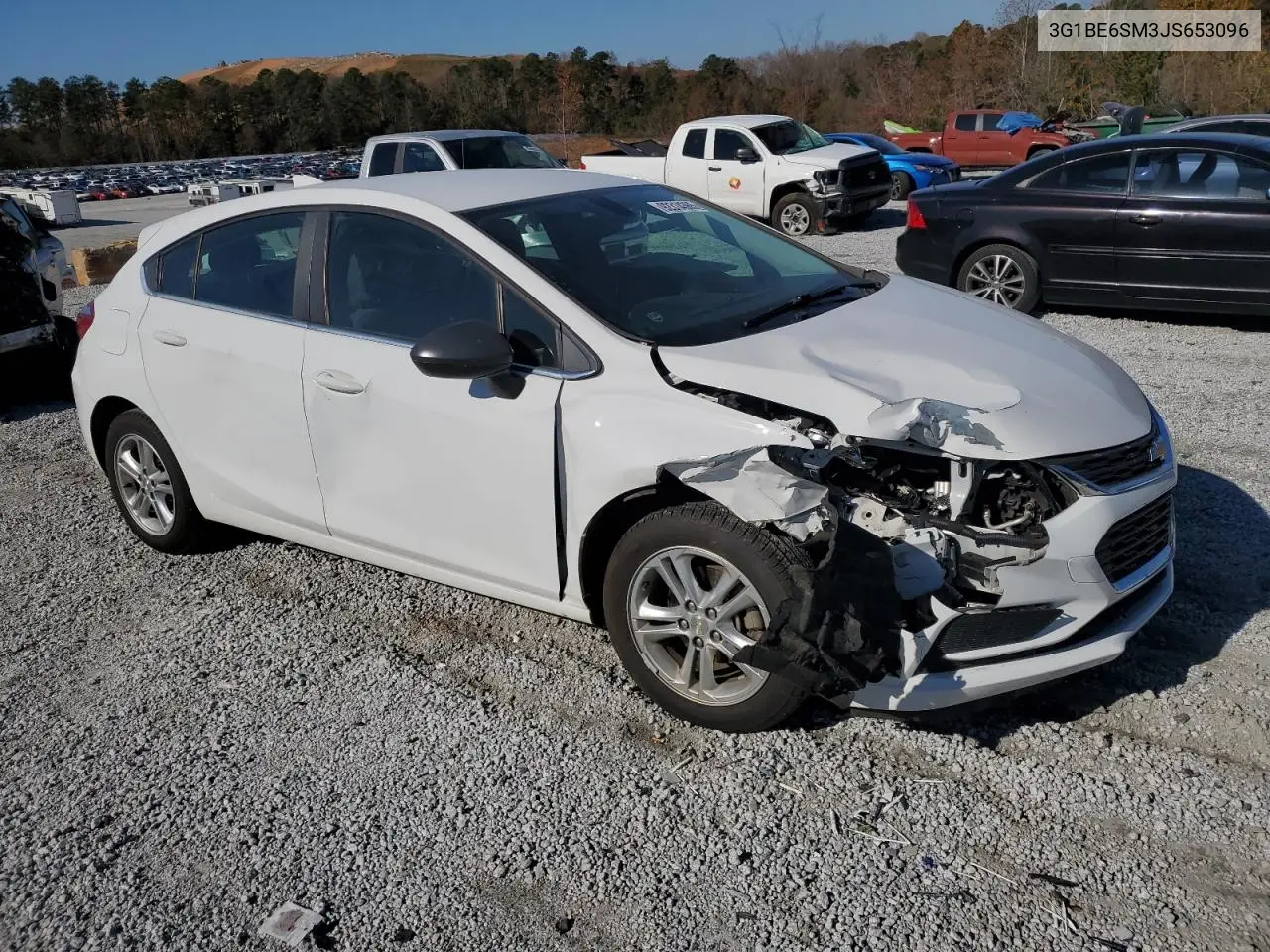 3G1BE6SM3JS653096 2018 Chevrolet Cruze Lt