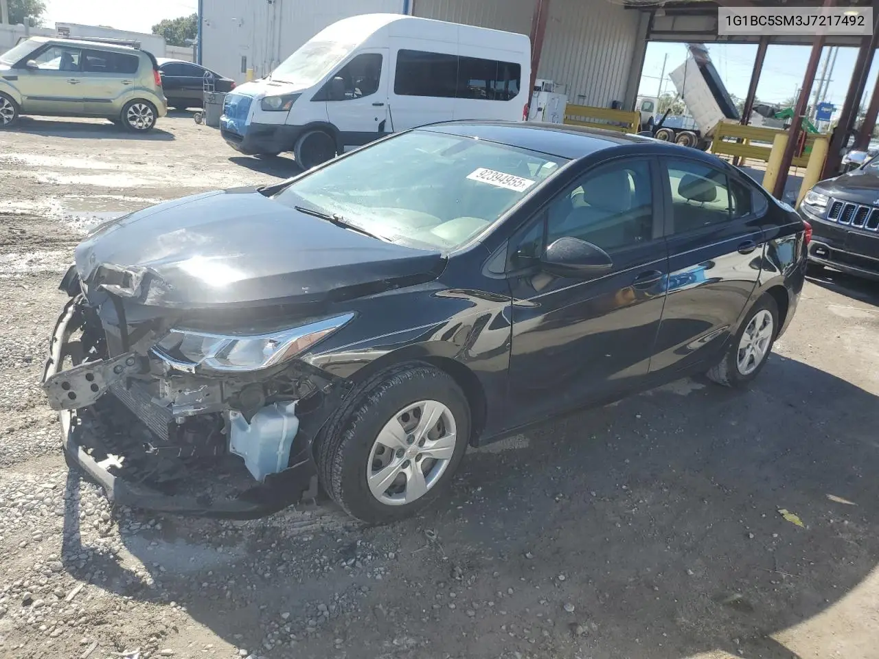 1G1BC5SM3J7217492 2018 Chevrolet Cruze Ls