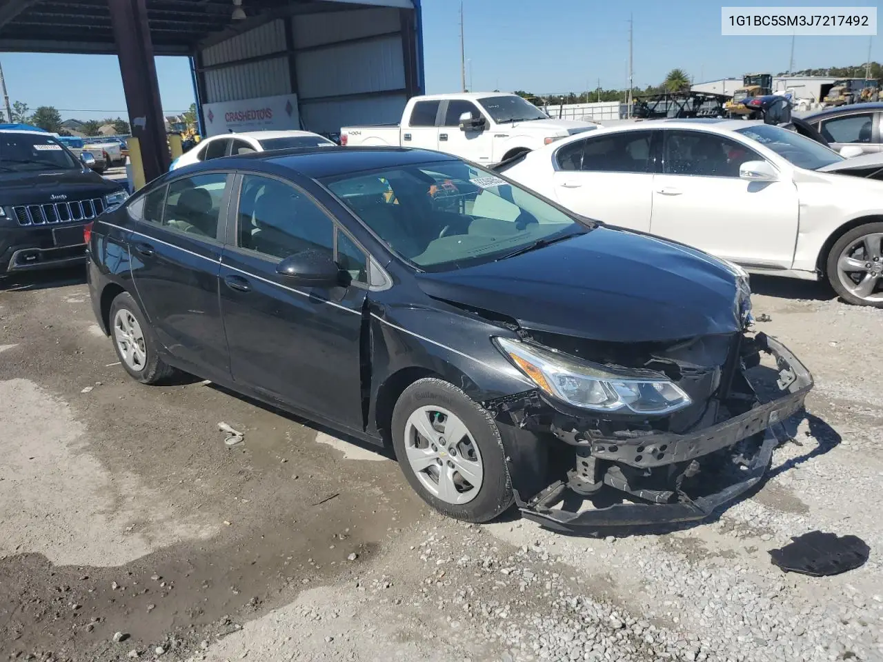 1G1BC5SM3J7217492 2018 Chevrolet Cruze Ls