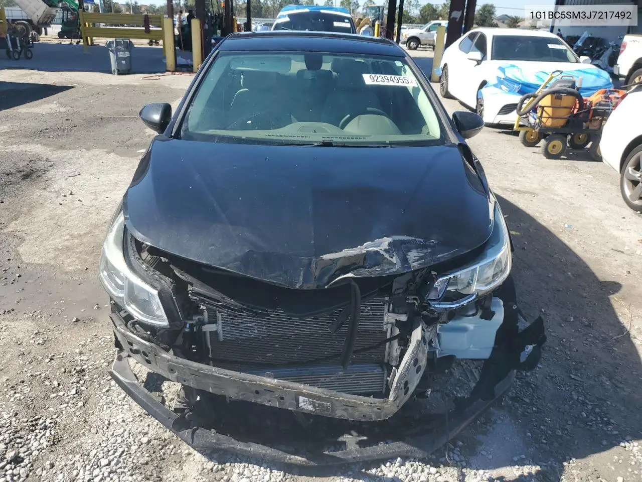 1G1BC5SM3J7217492 2018 Chevrolet Cruze Ls