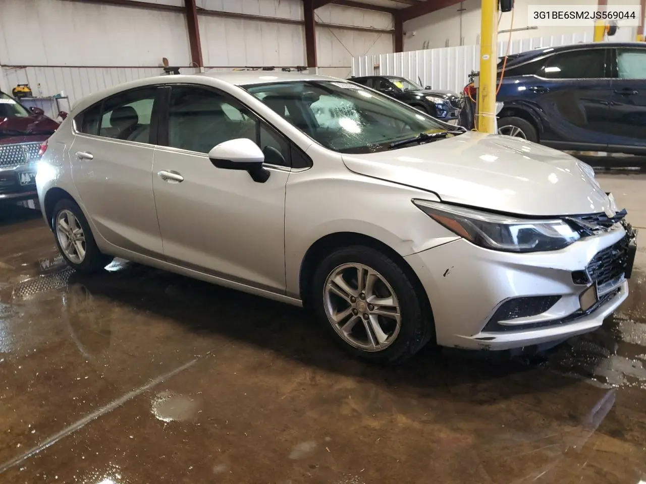 3G1BE6SM2JS569044 2018 Chevrolet Cruze Lt