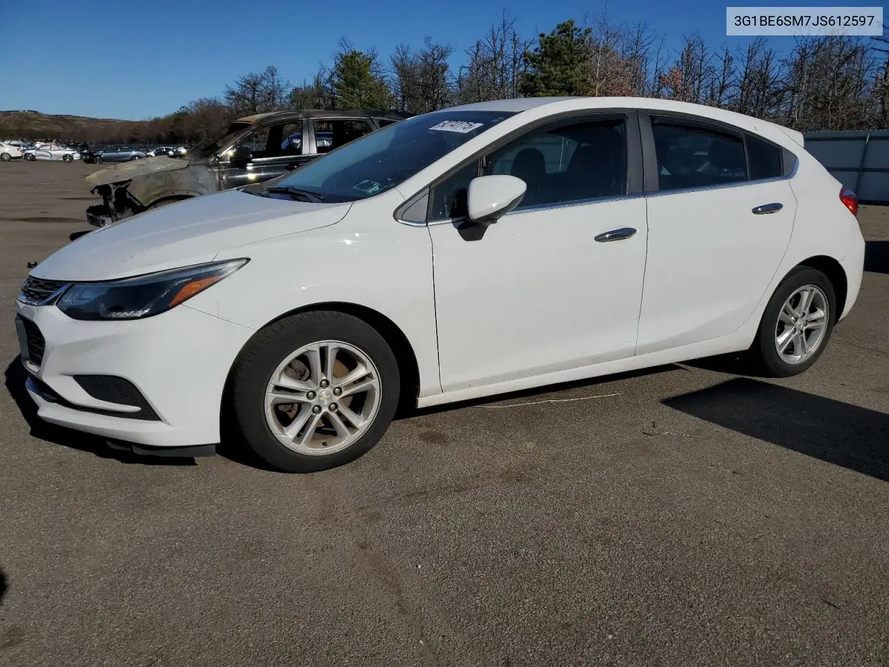 3G1BE6SM7JS612597 2018 Chevrolet Cruze Lt