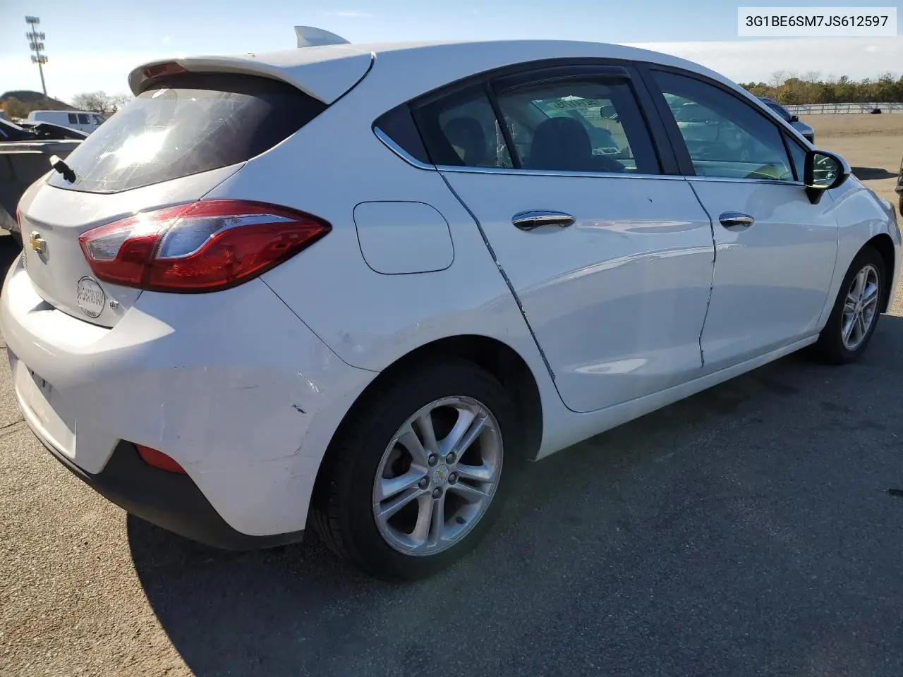 3G1BE6SM7JS612597 2018 Chevrolet Cruze Lt