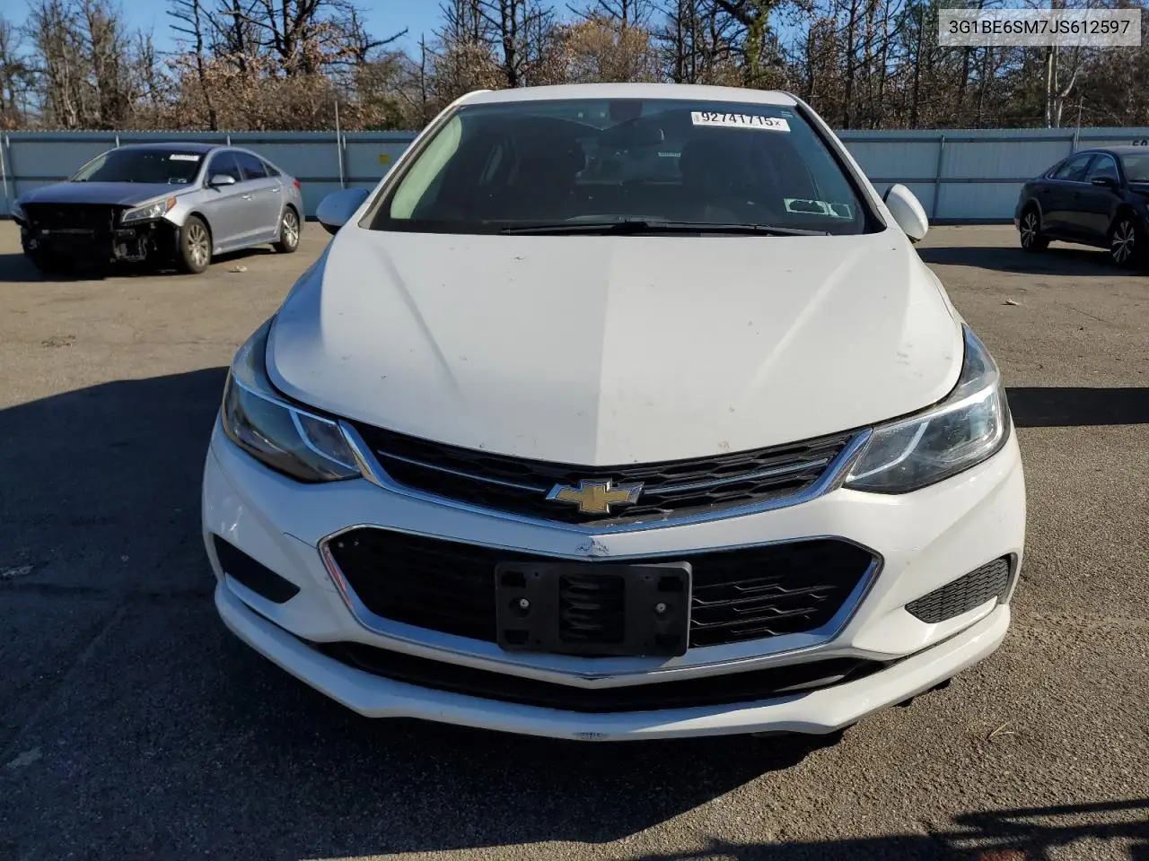 3G1BE6SM7JS612597 2018 Chevrolet Cruze Lt