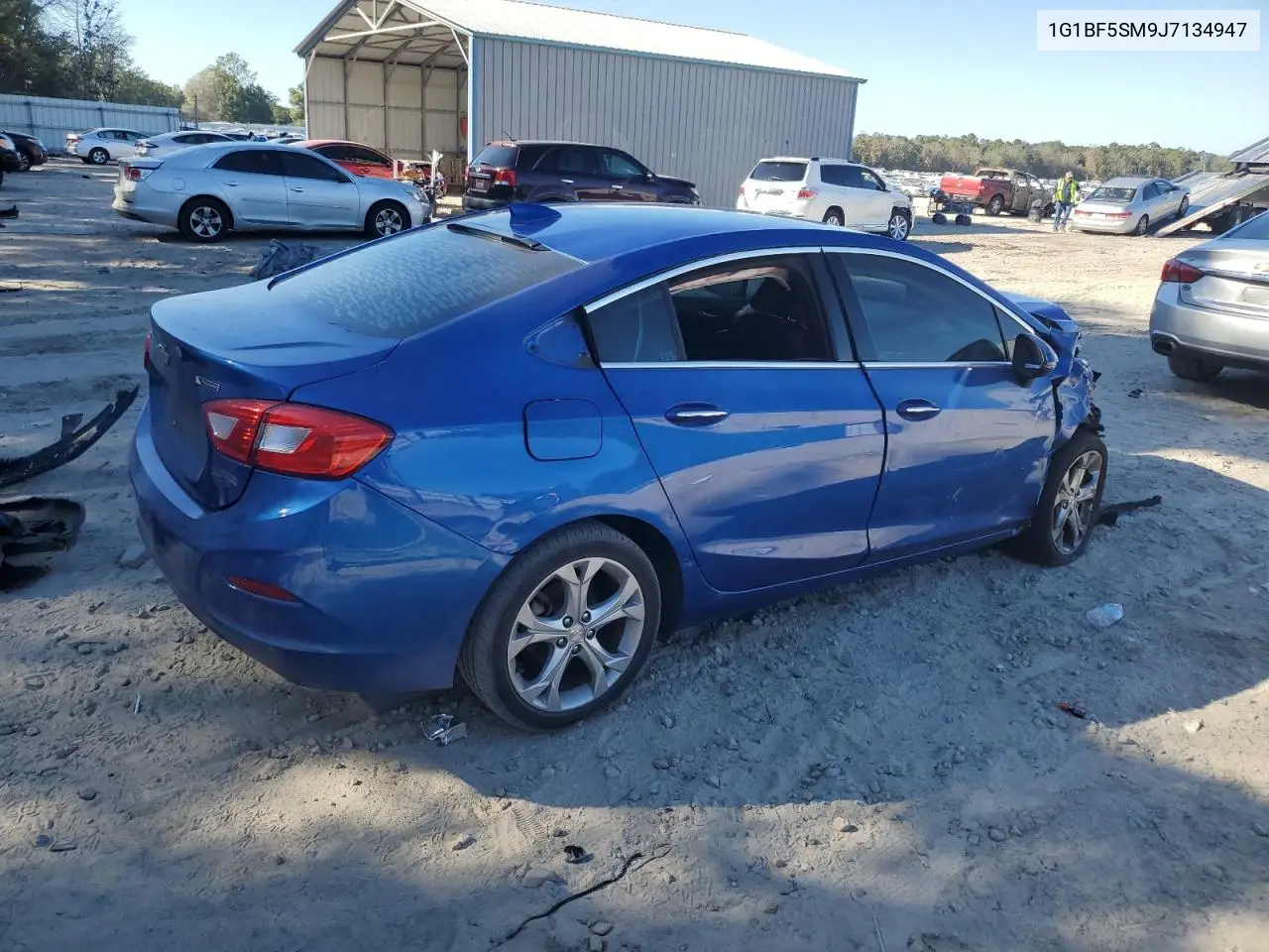 1G1BF5SM9J7134947 2018 Chevrolet Cruze Premier