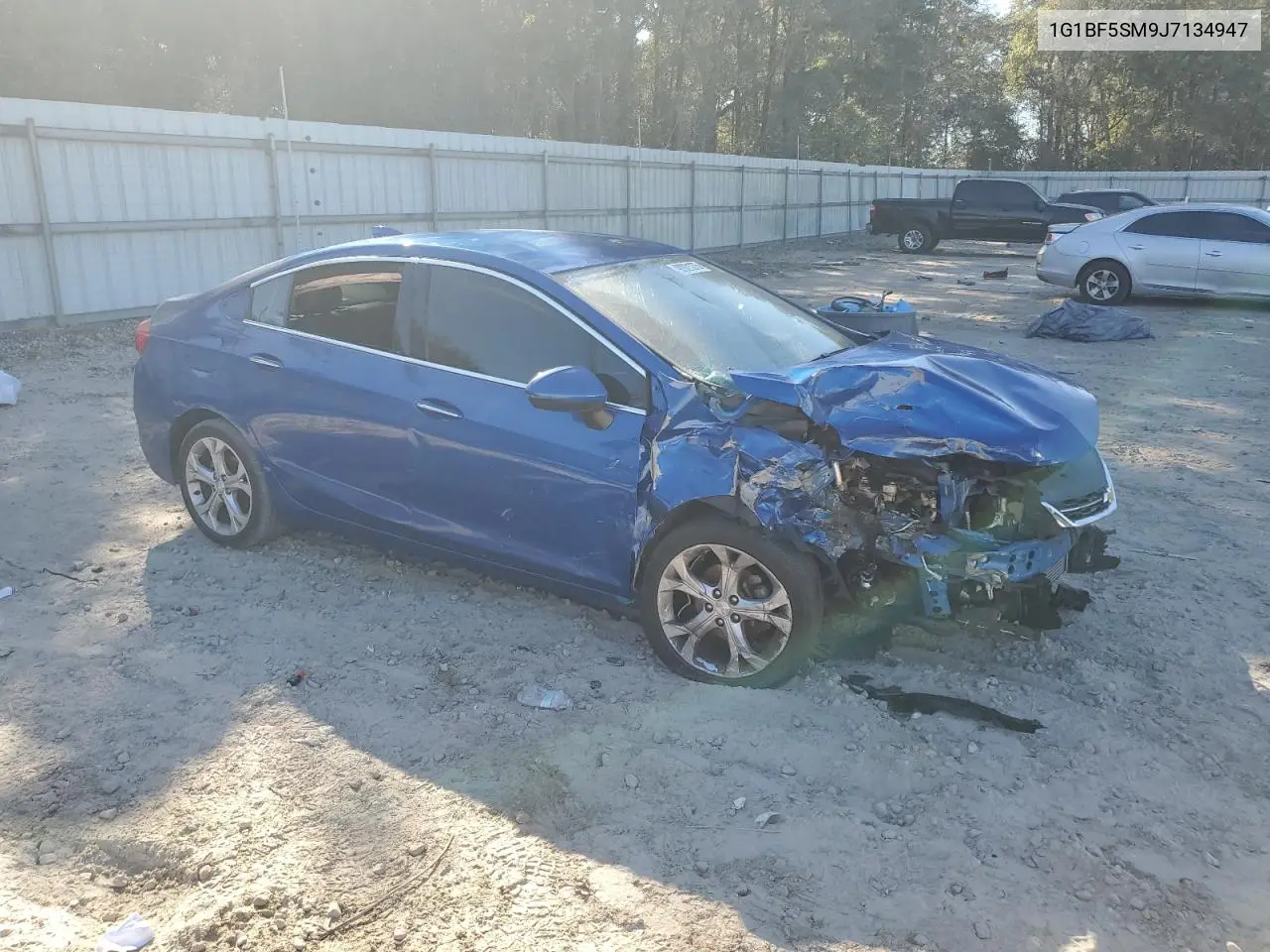 1G1BF5SM9J7134947 2018 Chevrolet Cruze Premier