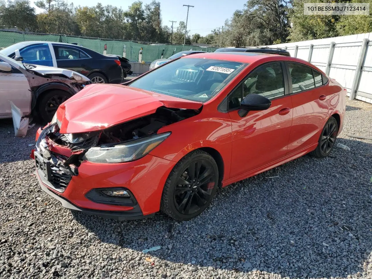 1G1BE5SM3J7123414 2018 Chevrolet Cruze Lt