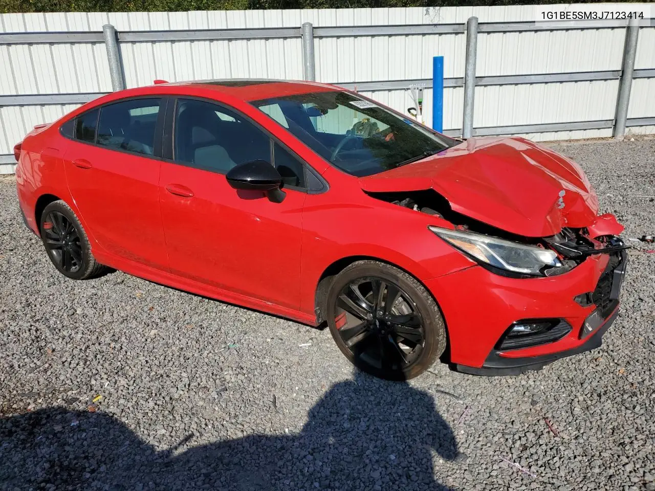 1G1BE5SM3J7123414 2018 Chevrolet Cruze Lt