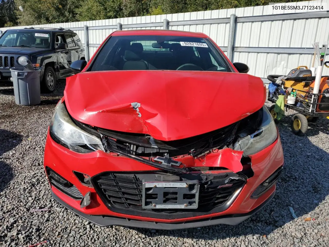 1G1BE5SM3J7123414 2018 Chevrolet Cruze Lt