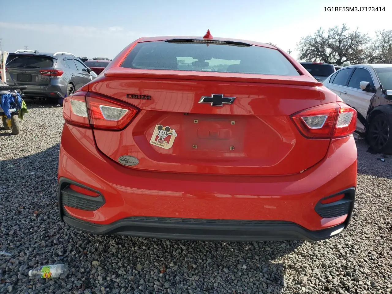 1G1BE5SM3J7123414 2018 Chevrolet Cruze Lt