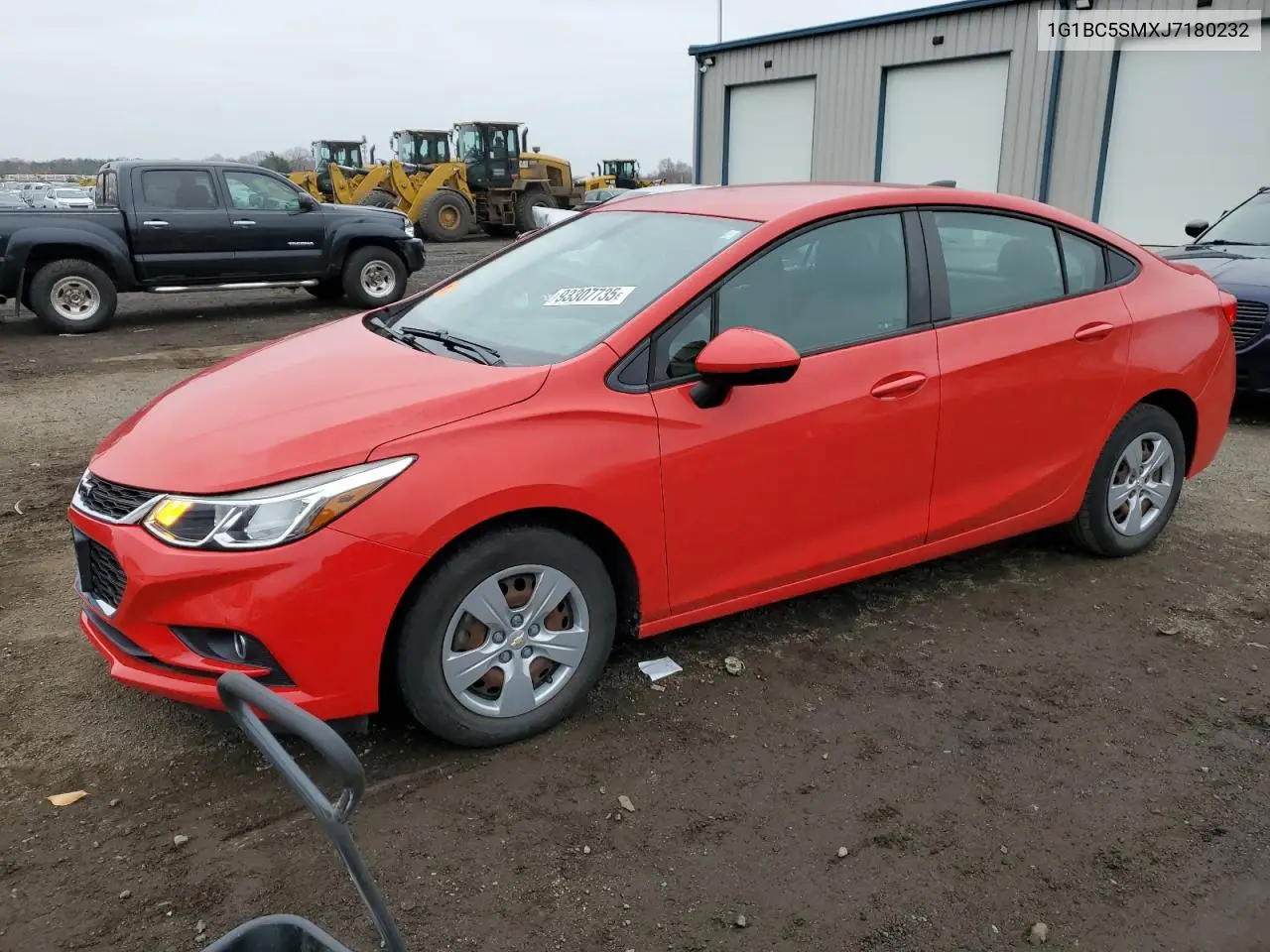 1G1BC5SMXJ7180232 2018 Chevrolet Cruze Ls
