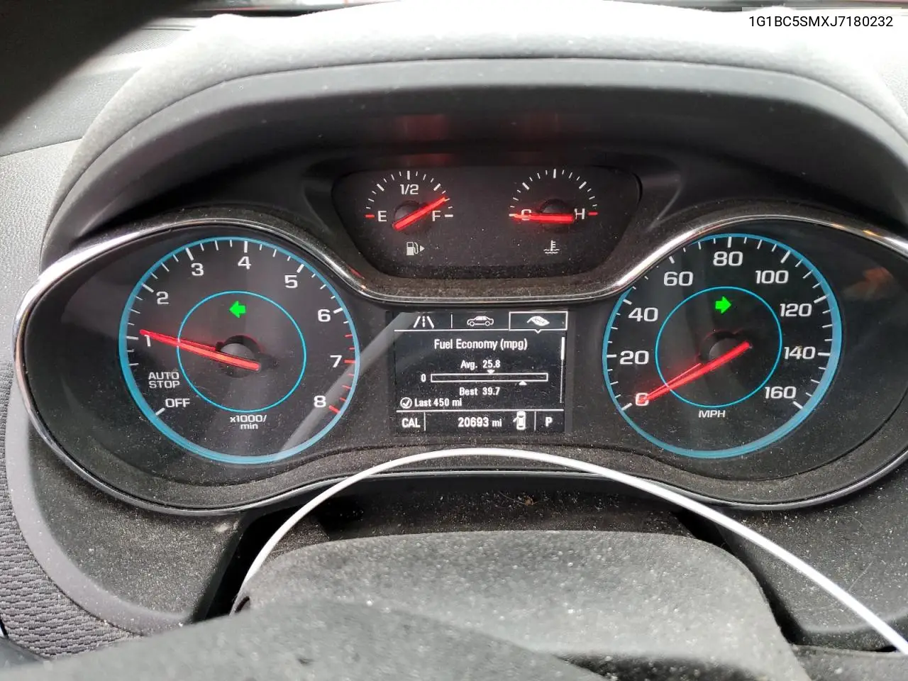 1G1BC5SMXJ7180232 2018 Chevrolet Cruze Ls