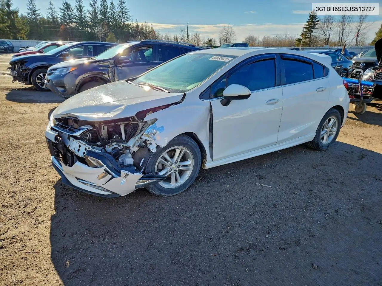3G1BH6SE3JS513727 2018 Chevrolet Cruze Lt