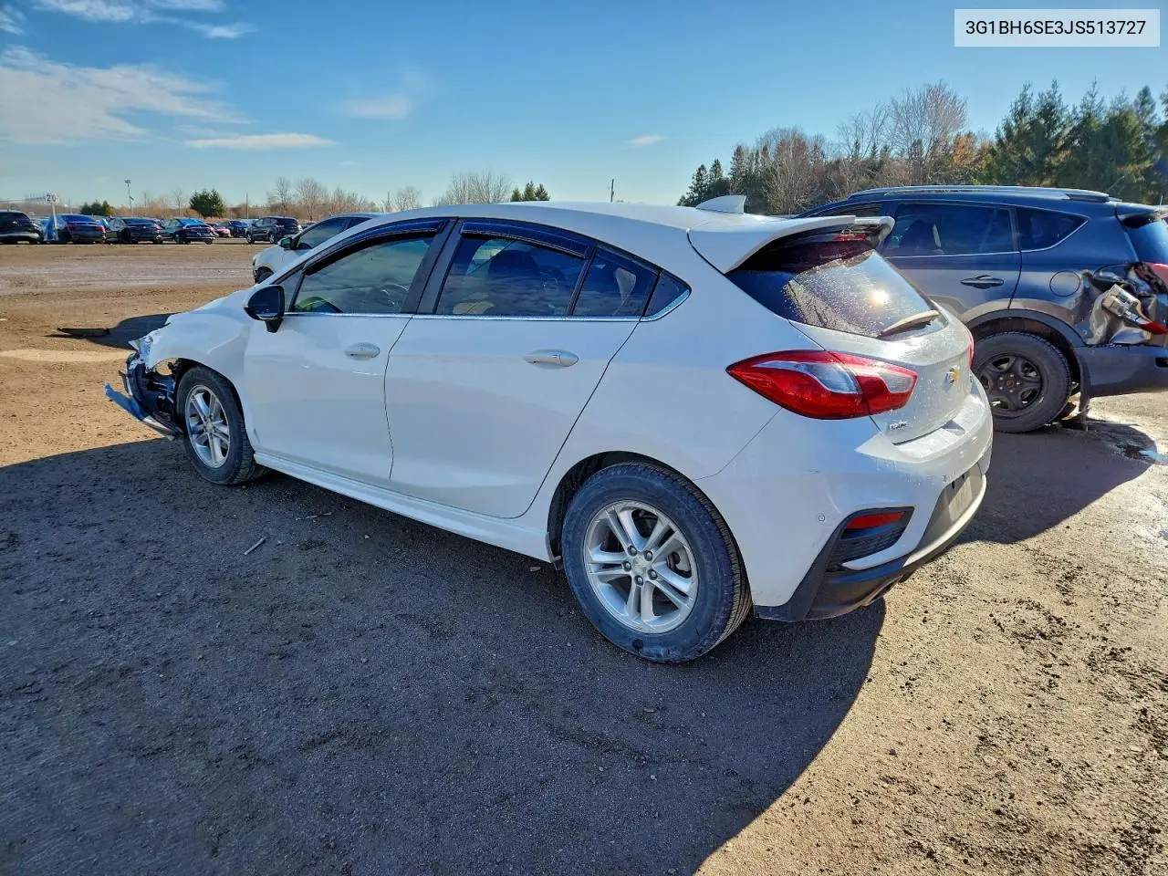3G1BH6SE3JS513727 2018 Chevrolet Cruze Lt