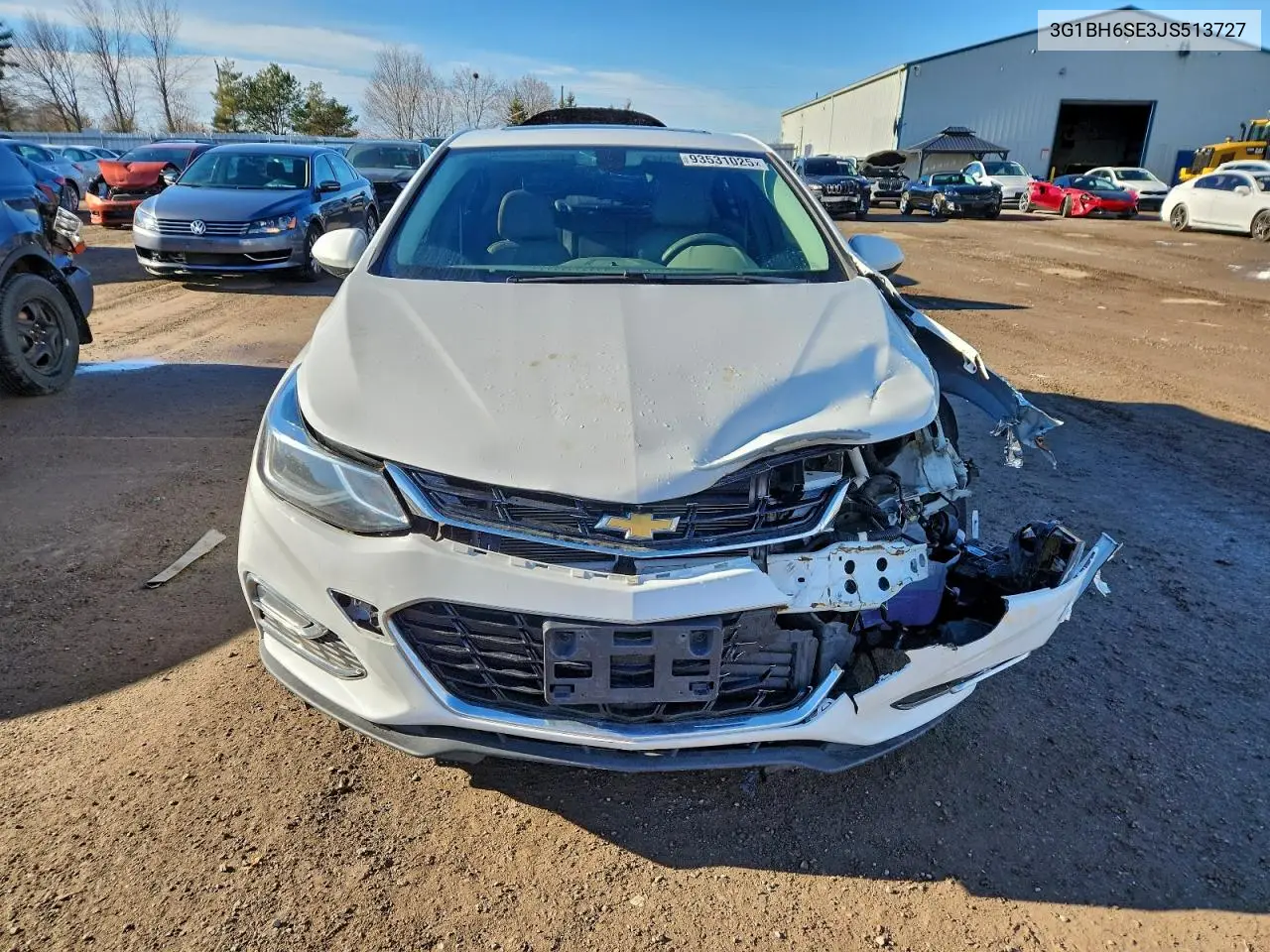 3G1BH6SE3JS513727 2018 Chevrolet Cruze Lt