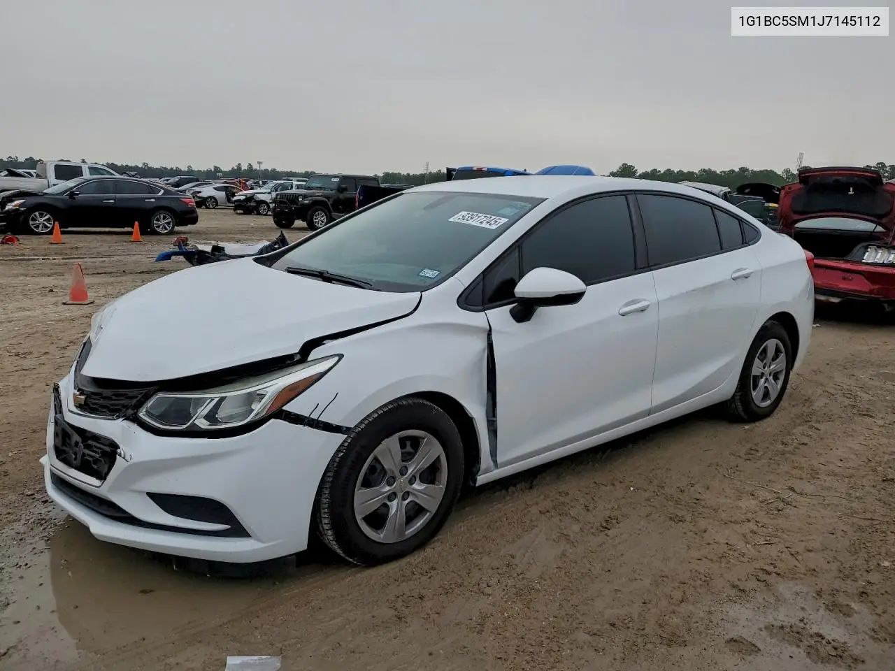 1G1BC5SM1J7145112 2018 Chevrolet Cruze Ls