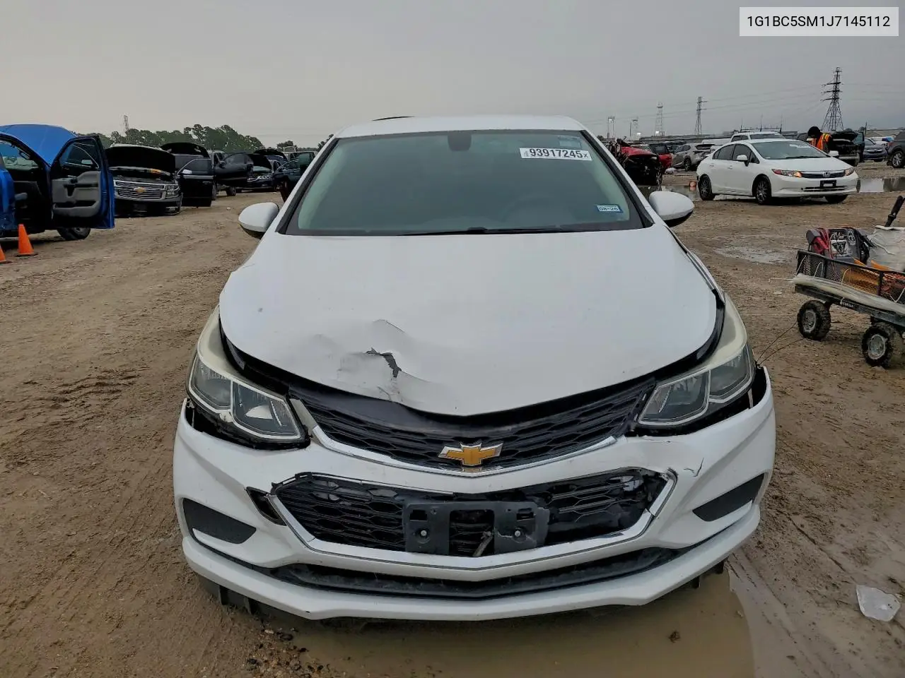 1G1BC5SM1J7145112 2018 Chevrolet Cruze Ls