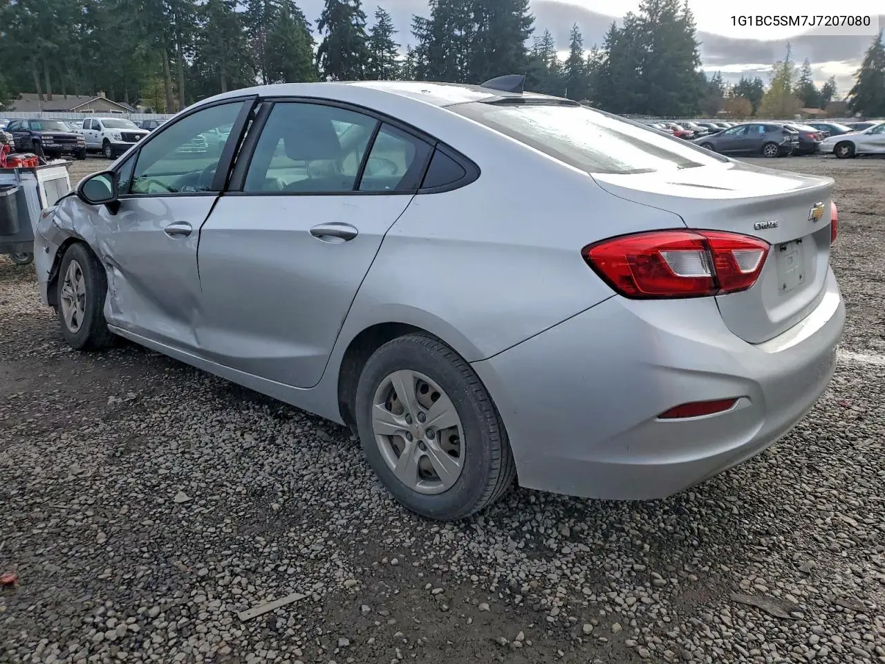 1G1BC5SM7J7207080 2018 Chevrolet Cruze Ls