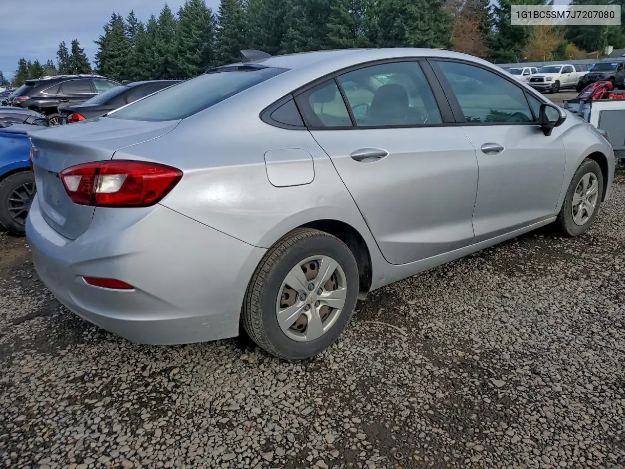 1G1BC5SM7J7207080 2018 Chevrolet Cruze Ls