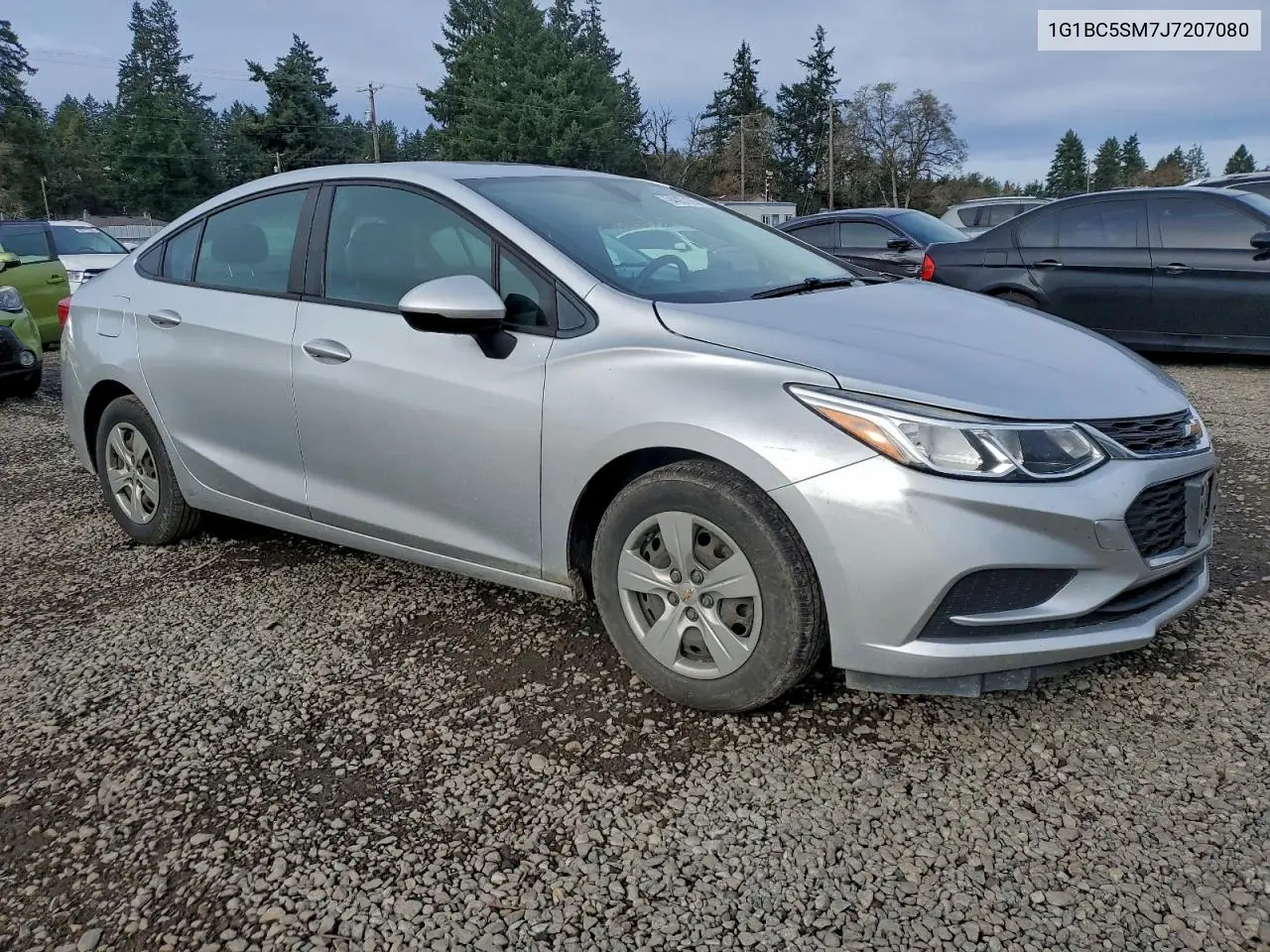 1G1BC5SM7J7207080 2018 Chevrolet Cruze Ls