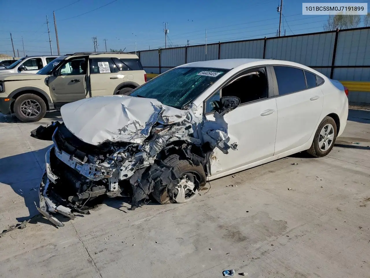 1G1BC5SM0J7191899 2018 Chevrolet Cruze Ls