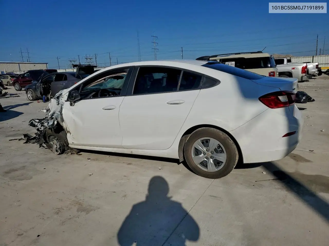 1G1BC5SM0J7191899 2018 Chevrolet Cruze Ls