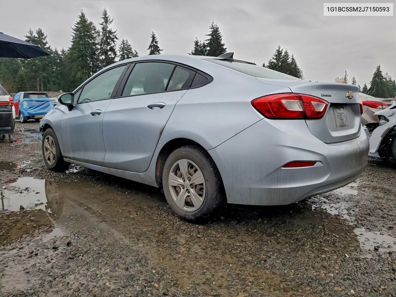1G1BC5SM2J7150593 2018 Chevrolet Cruze Ls