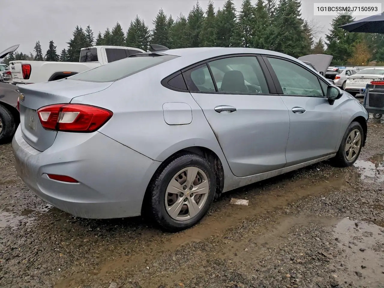 1G1BC5SM2J7150593 2018 Chevrolet Cruze Ls
