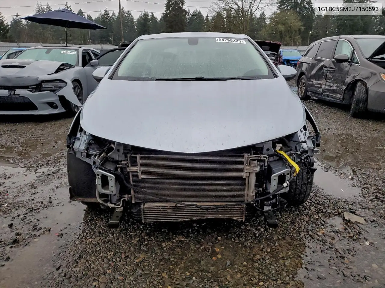 1G1BC5SM2J7150593 2018 Chevrolet Cruze Ls