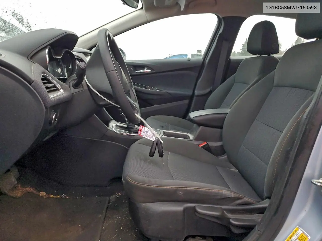 1G1BC5SM2J7150593 2018 Chevrolet Cruze Ls