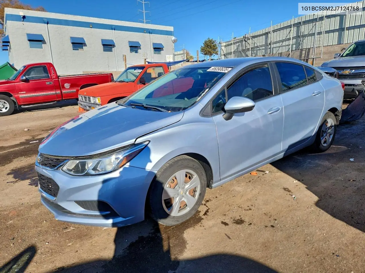 1G1BC5SM2J7124768 2018 Chevrolet Cruze Ls
