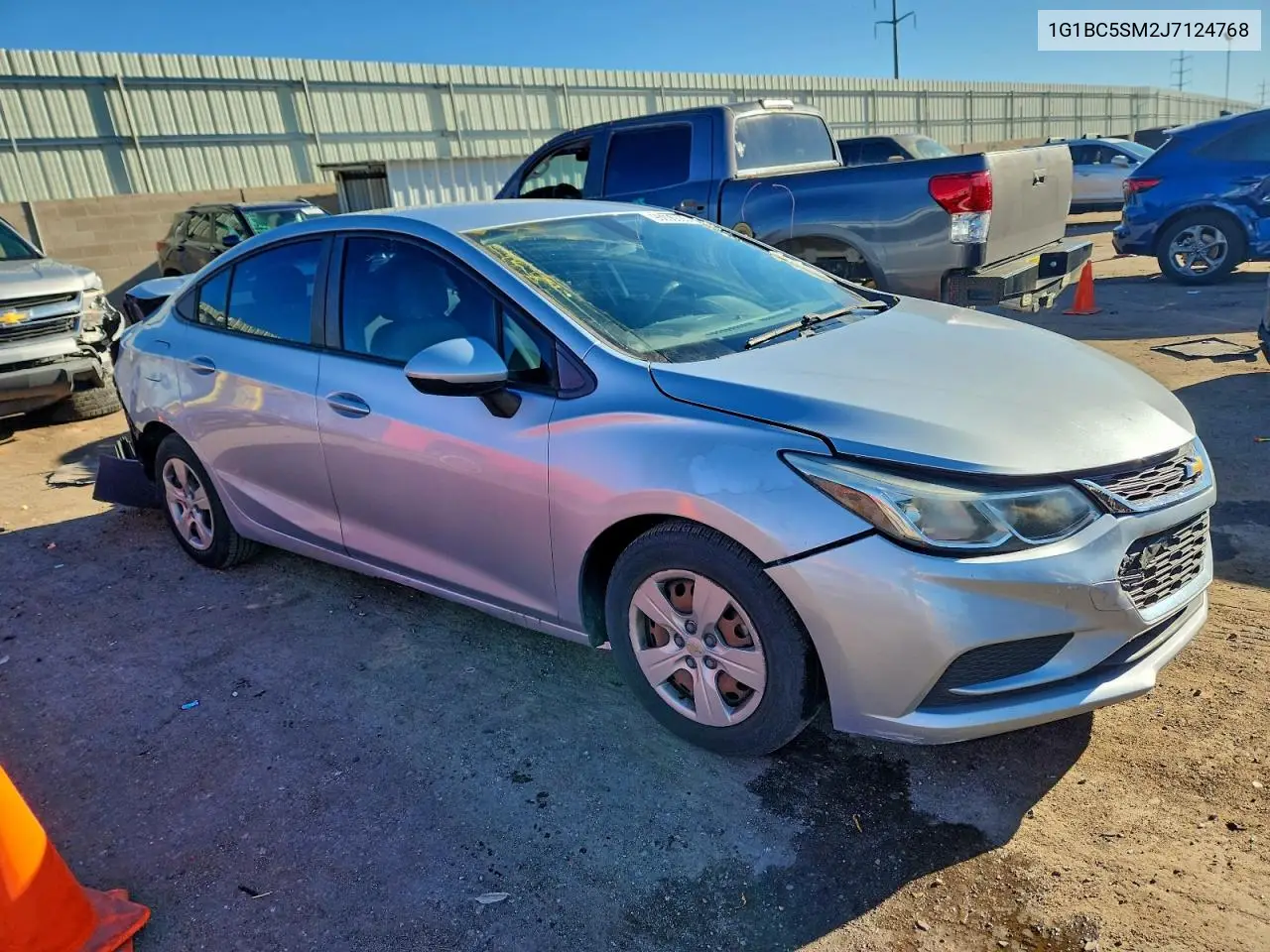 1G1BC5SM2J7124768 2018 Chevrolet Cruze Ls