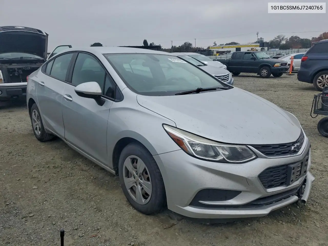 1G1BC5SM6J7240765 2018 Chevrolet Cruze Ls