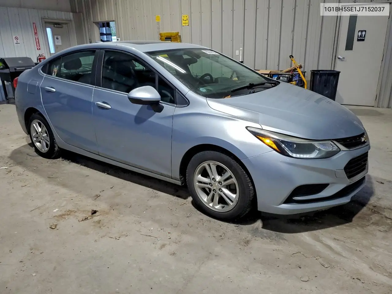 1G1BH5SE1J7152037 2018 Chevrolet Cruze Lt