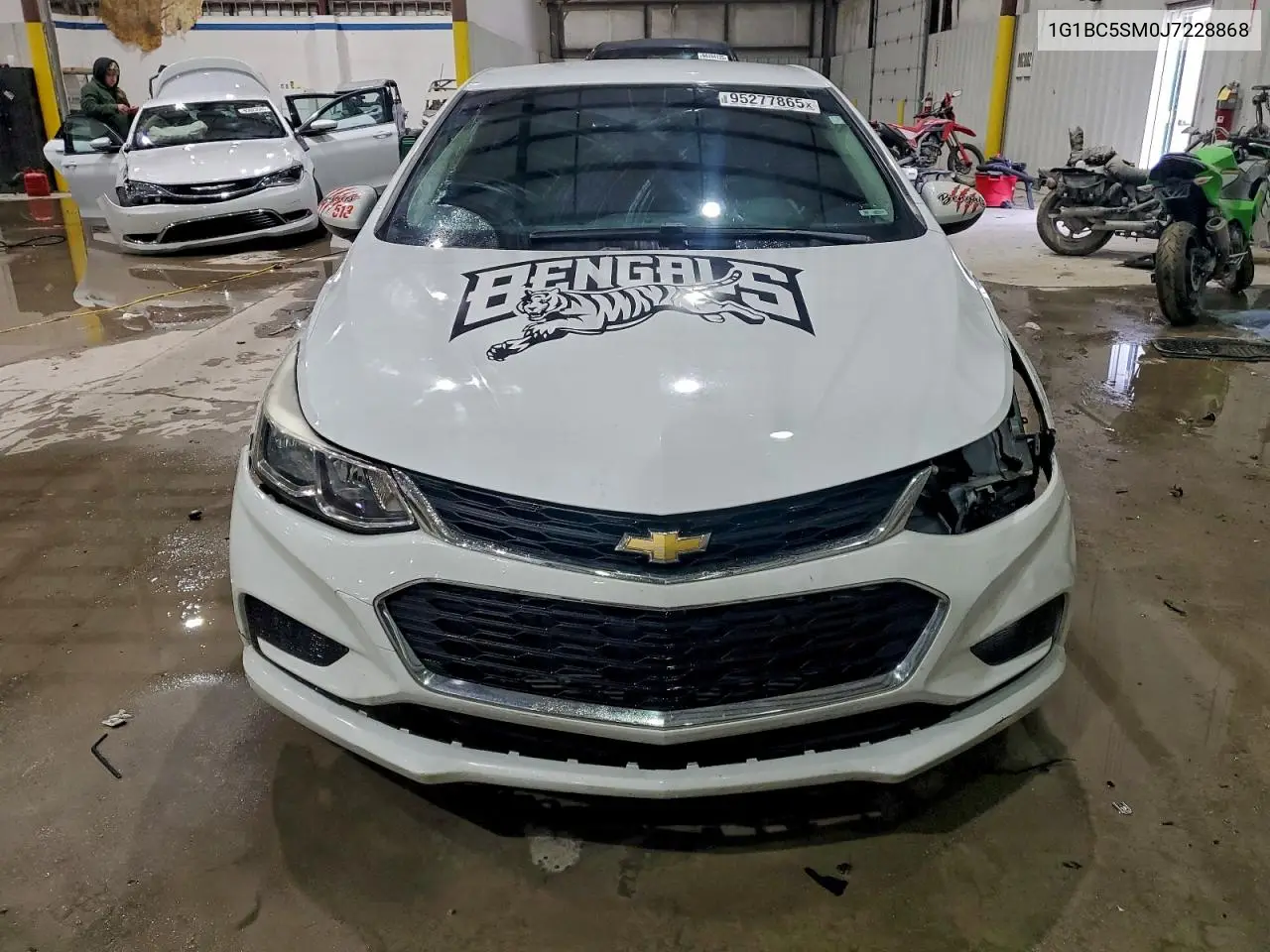 1G1BC5SM0J7228868 2018 Chevrolet Cruze Ls