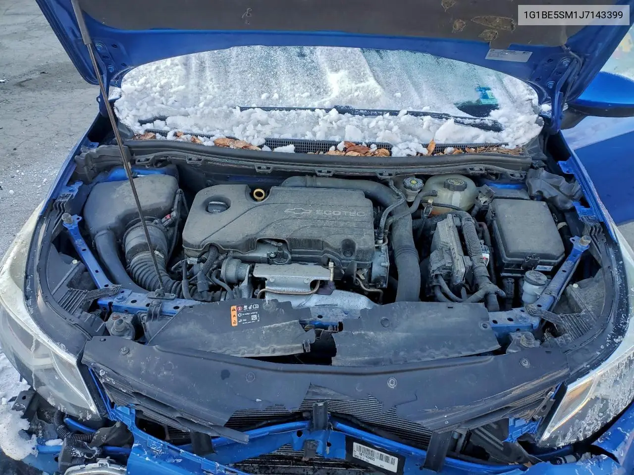 1G1BE5SM1J7143399 2018 Chevrolet Cruze Lt
