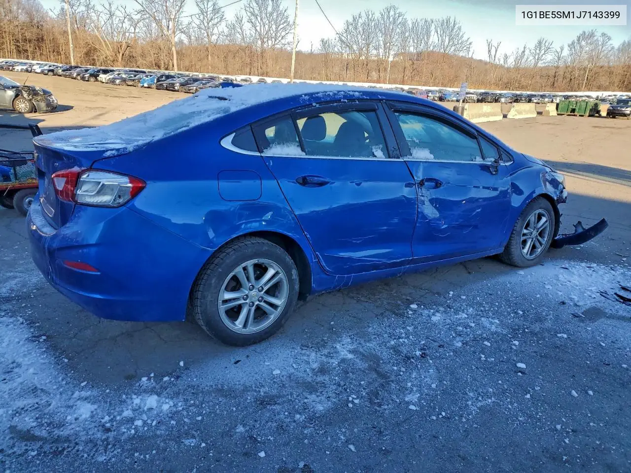 1G1BE5SM1J7143399 2018 Chevrolet Cruze Lt