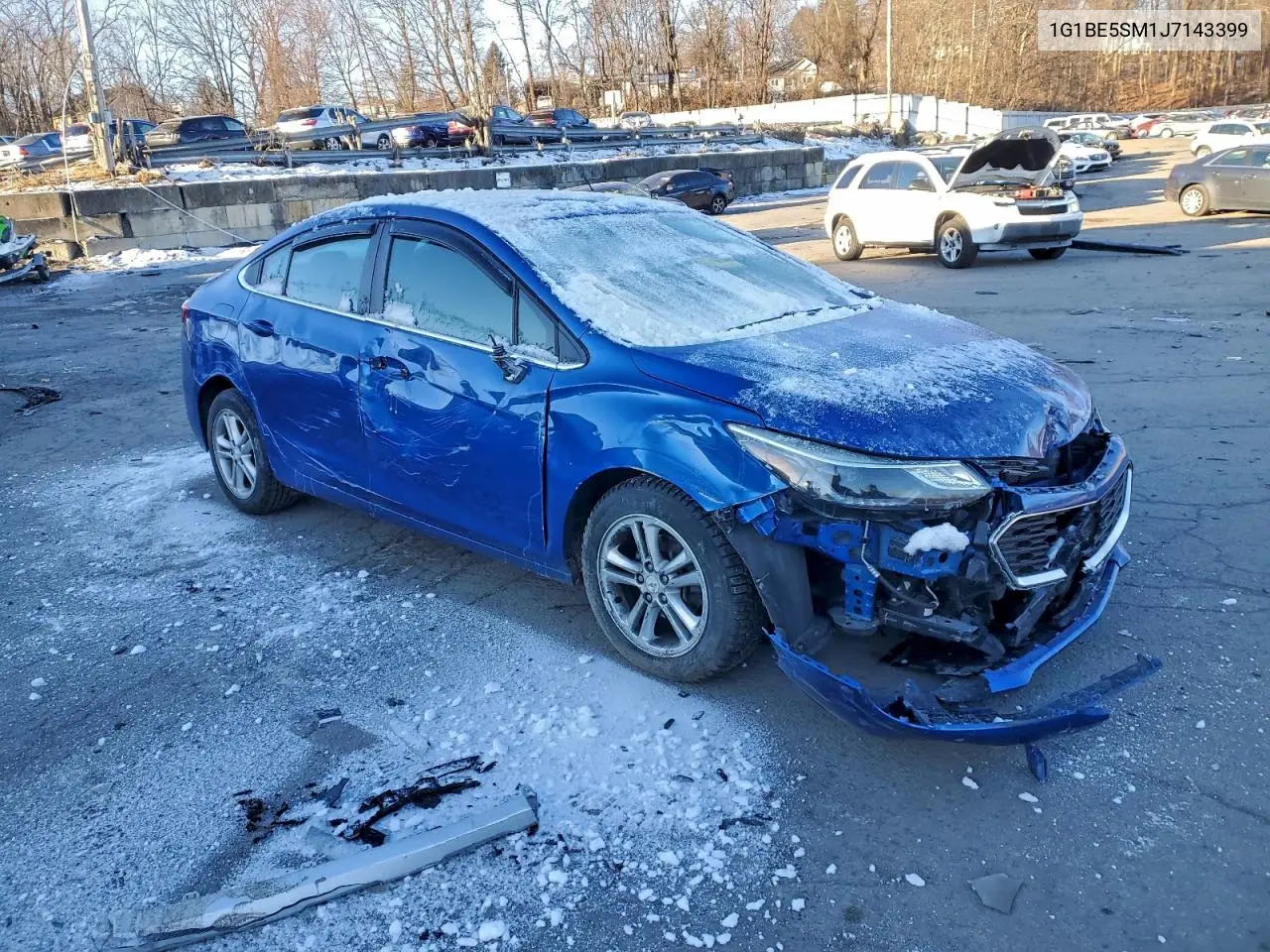 1G1BE5SM1J7143399 2018 Chevrolet Cruze Lt