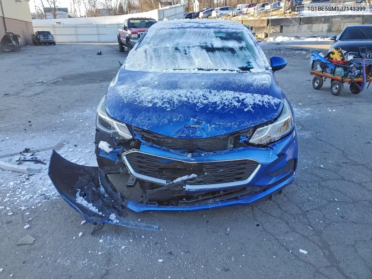 1G1BE5SM1J7143399 2018 Chevrolet Cruze Lt