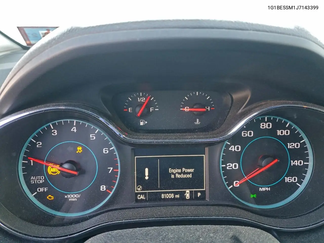 1G1BE5SM1J7143399 2018 Chevrolet Cruze Lt