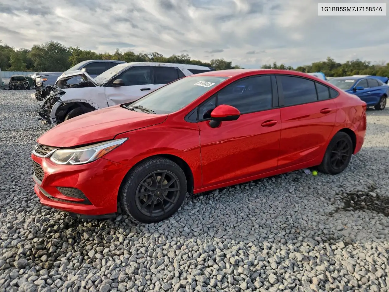 1G1BB5SM7J7158546 2018 Chevrolet Cruze Ls