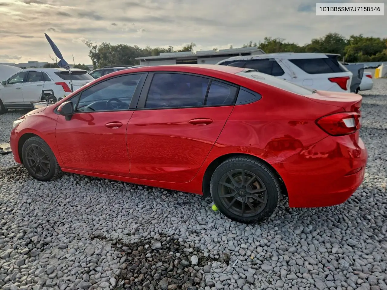 1G1BB5SM7J7158546 2018 Chevrolet Cruze Ls