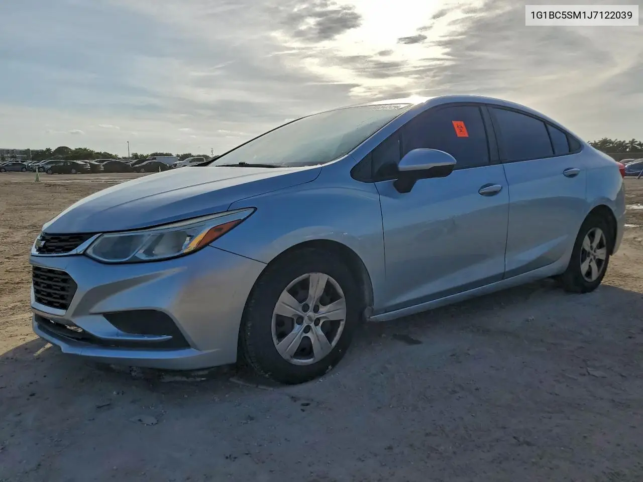 1G1BC5SM1J7122039 2018 Chevrolet Cruze Ls