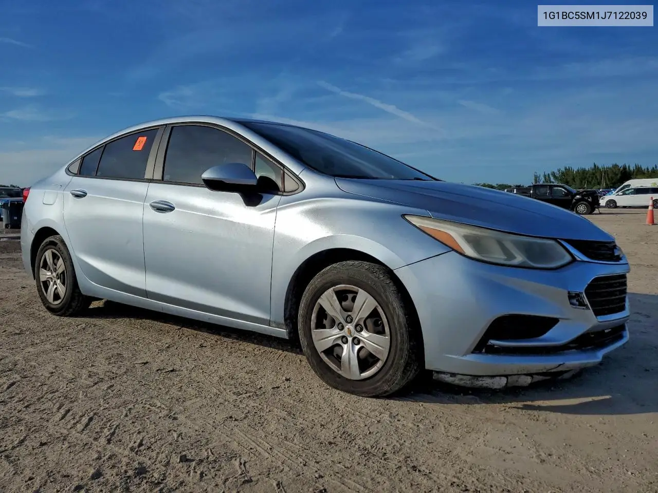 1G1BC5SM1J7122039 2018 Chevrolet Cruze Ls