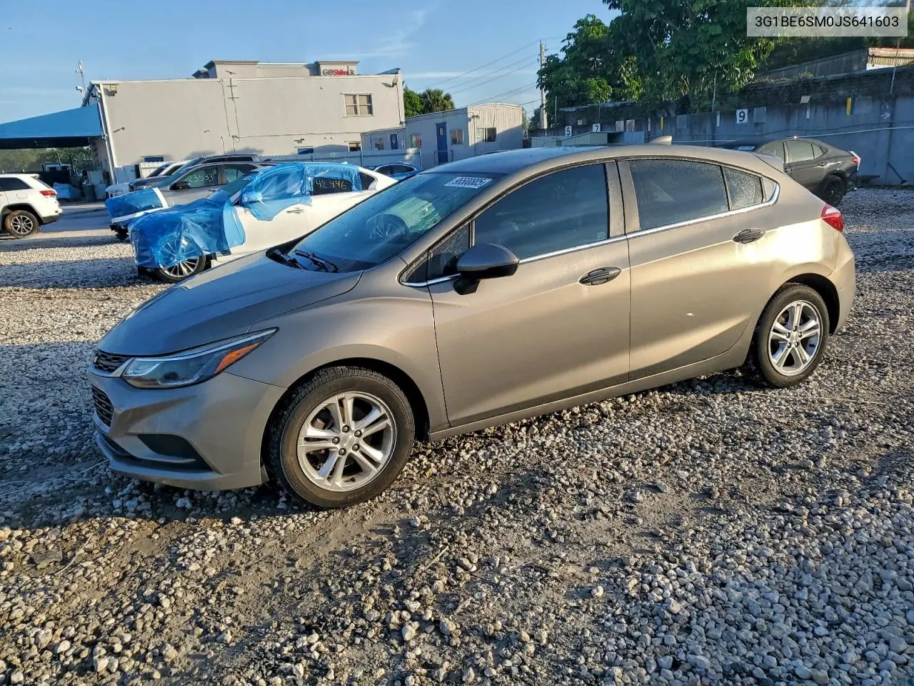 3G1BE6SM0JS641603 2018 Chevrolet Cruze Lt